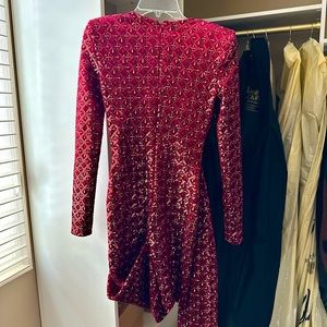 Nadine Merabi Chrissy Red Dress